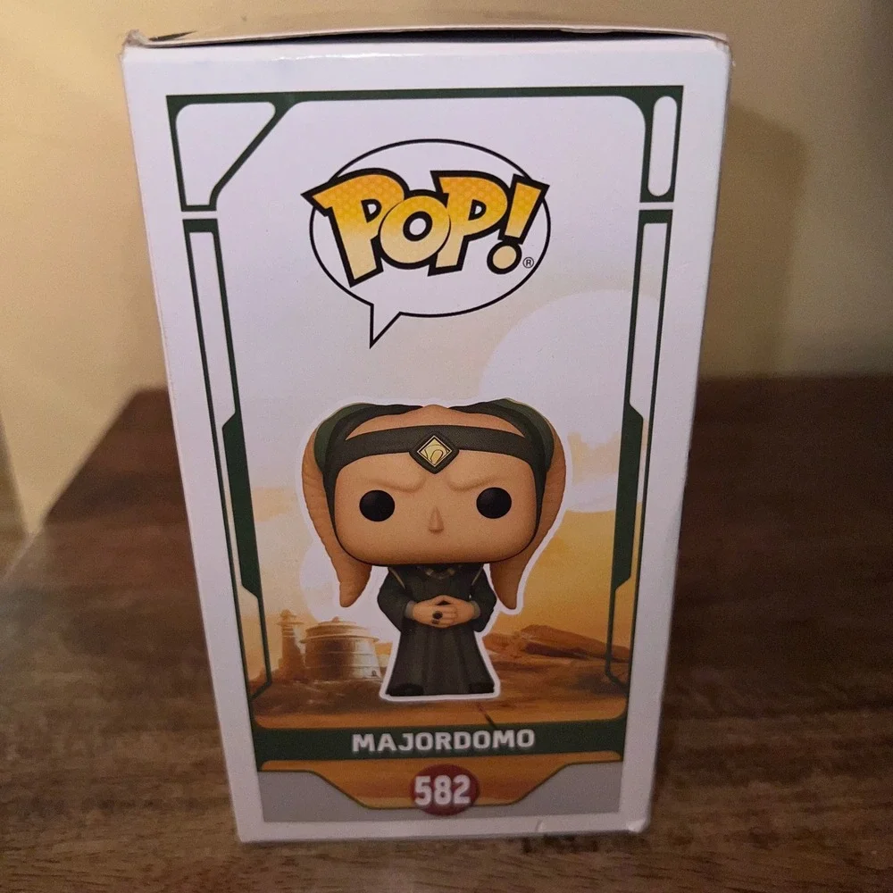 Funko Pop! Star Wars: Book of Boba Fett-Majordomo‎ Vinyl Figure #582 Bobble-Head